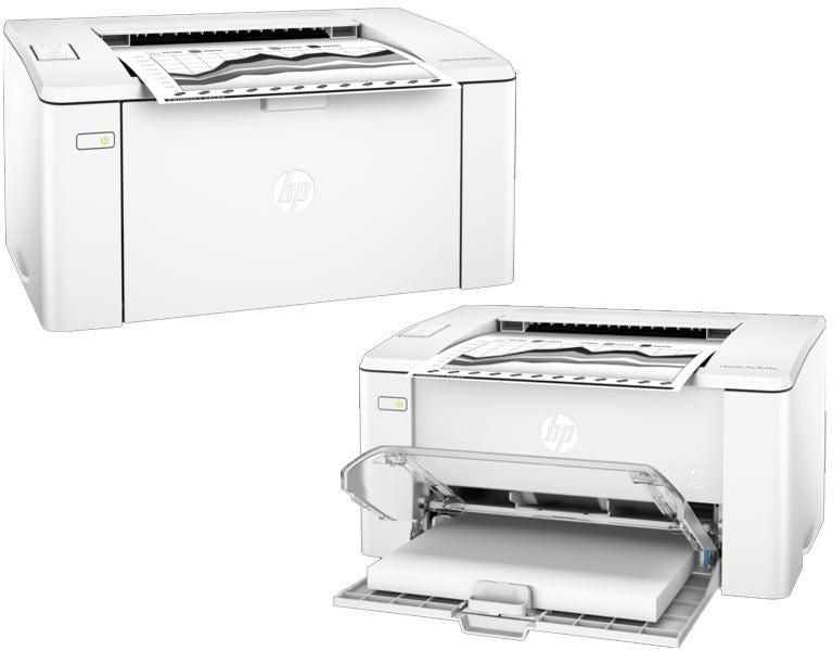 Hp Laser jet Pro M102W Wireless Printer, White