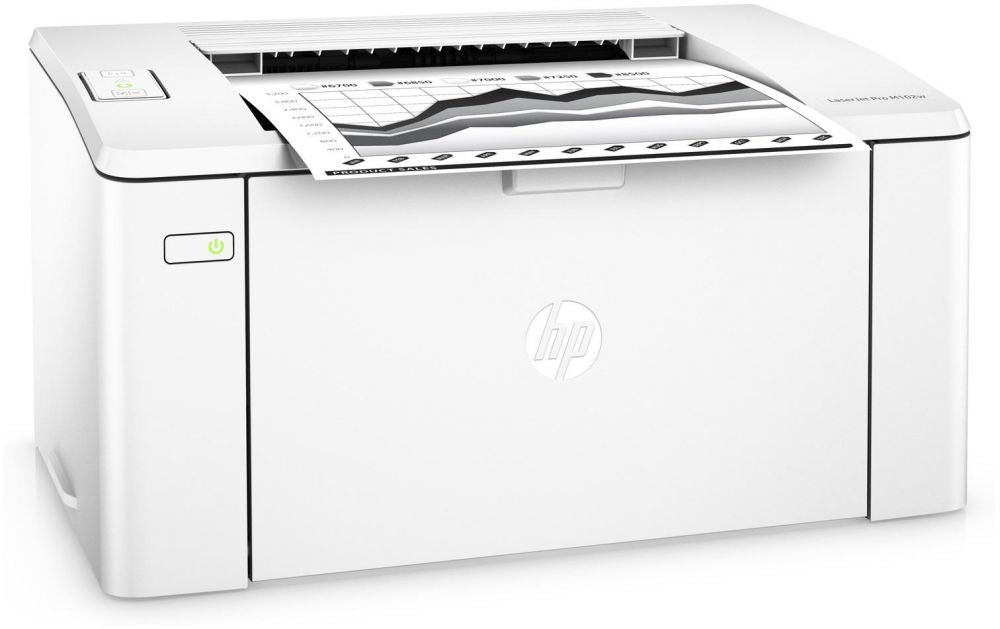 Hp Laser jet Pro M102W Wireless Printer, White